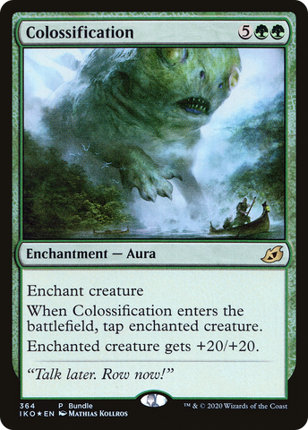 Colossification (364) [Ikoria: Lair of Behemoths Promos] - The Mythic Store | 24h Order Processing