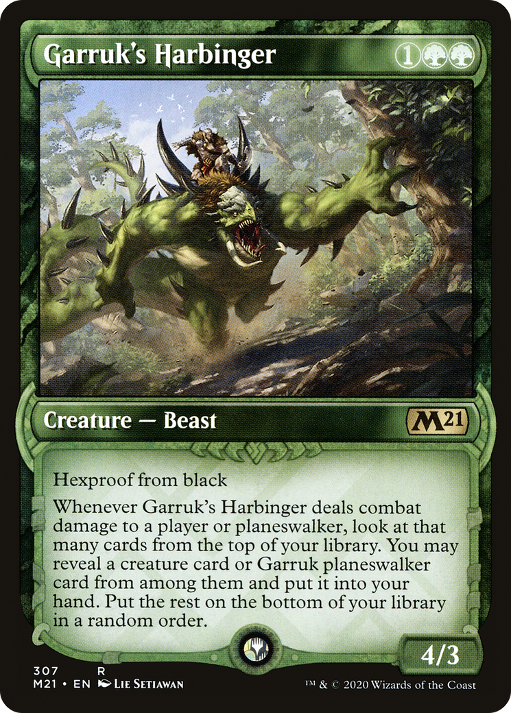 Garruk's Harbinger (Showcase) [Core Set 2021] - The Mythic Store | 24h Order Processing