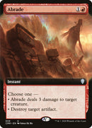 Abrade (Extended Art) [Commander Legends] - The Mythic Store | 24h Order Processing