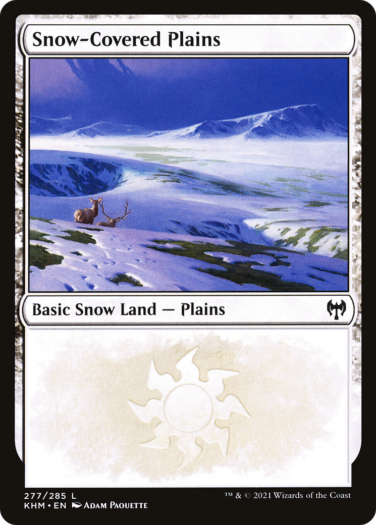 Snow-Covered Plains (277) [Kaldheim] - The Mythic Store | 24h Order Processing