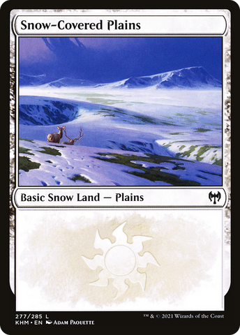 Snow-Covered Plains (277) [Kaldheim] - The Mythic Store | 24h Order Processing