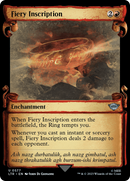 Fiery Inscription [The Lord of the Rings: Tales of Middle-Earth Showcase Scrolls] - The Mythic Store | 24h Order Processing