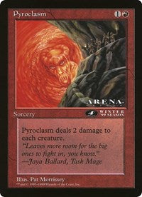 Pyroclasm [Version 2] (Oversized) [Oversize Cards] - The Mythic Store | 24h Order Processing