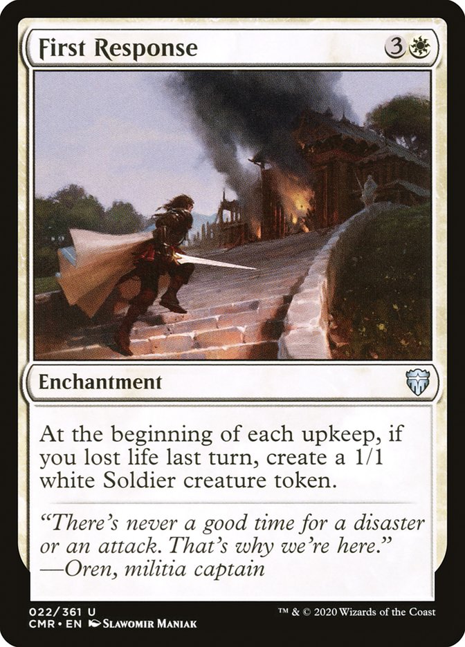 First Response [Commander Legends] - The Mythic Store | 24h Order Processing
