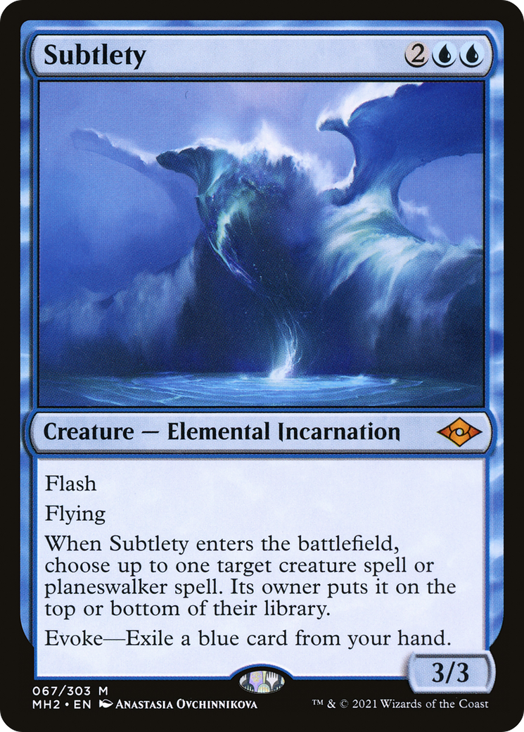 Subtlety [Modern Horizons 2] - The Mythic Store | 24h Order Processing