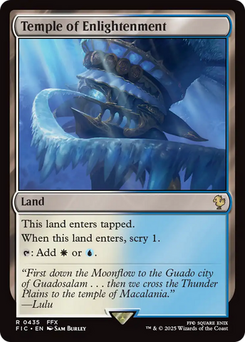 Temple of Enlightenment [FINAL FANTASY Commander] - The Mythic Store | 24h Order Processing