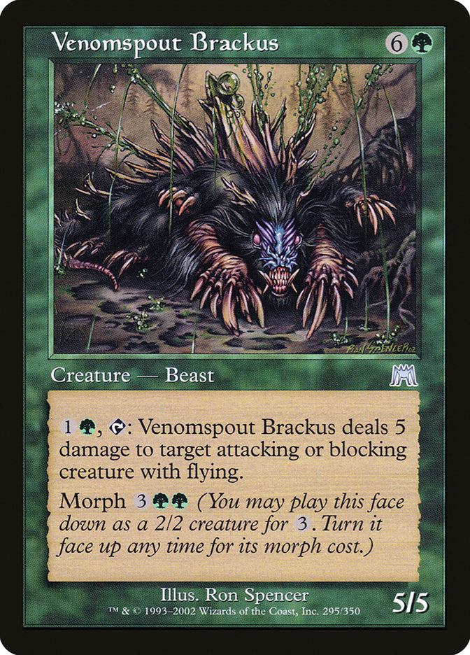Venomspout Brackus [Onslaught] - The Mythic Store | 24h Order Processing