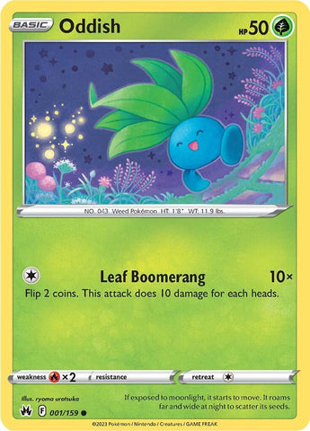 Oddish (001/159) [Sword & Shield: Crown Zenith] - The Mythic Store | 24h Order Processing