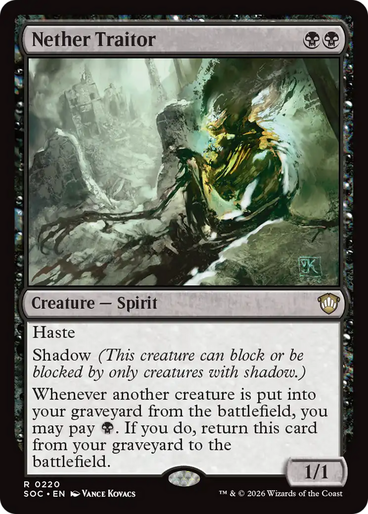 Nether Traitor [Secrets of Strixhaven Commander] - The Mythic Store | 24h Order Processing