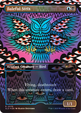 Baleful Strix (2070) (Rainbow Foil) [Secret Lair Drop Series] - The Mythic Store | 24h Order Processing