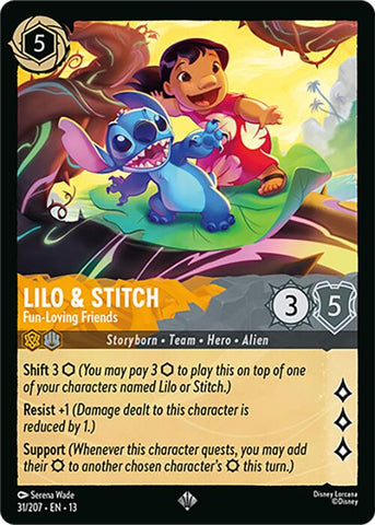 Lilo & Stitch - Fun-Loving Friends (31/204) [Attack of the Vine!] - The Mythic Store | 24h Order Processing