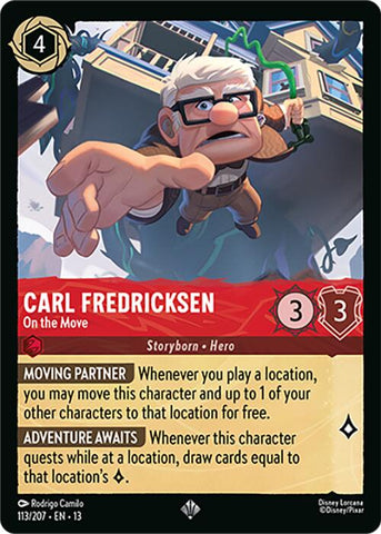 Carl Fredricksen - On the Move (113/204) [Attack of the Vine!] - The Mythic Store | 24h Order Processing