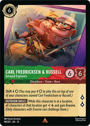 Carl Fredricksen & Russell - Intrepid Explorers (98/204) [Attack of the Vine!] - The Mythic Store | 24h Order Processing