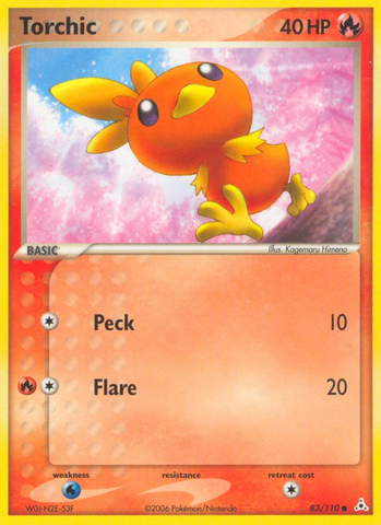 Torchic (83/110) [EX: Holon Phantoms] - The Mythic Store | 24h Order Processing