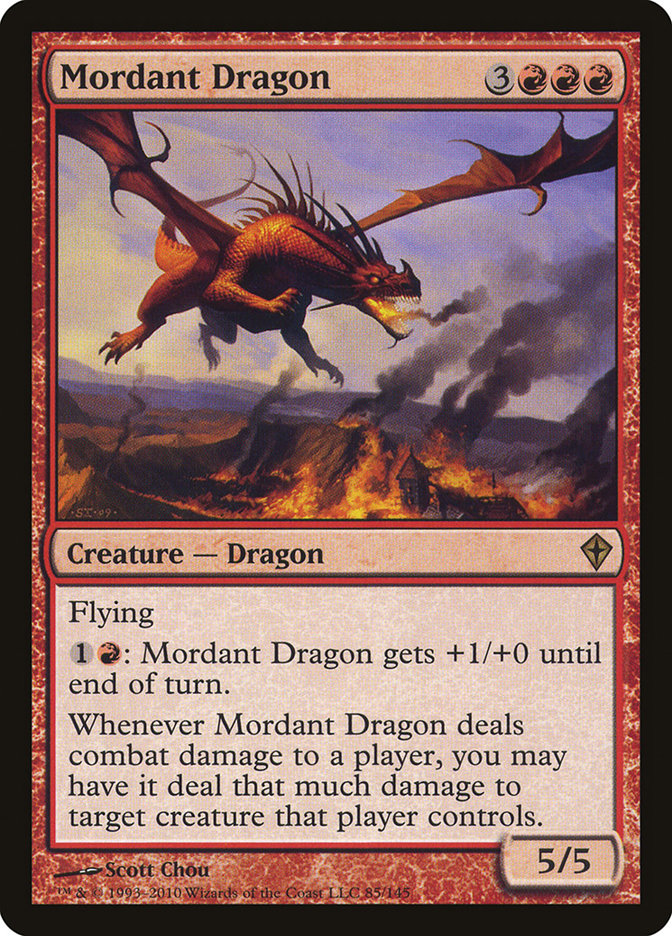 Mordant Dragon [Worldwake] - The Mythic Store | 24h Order Processing