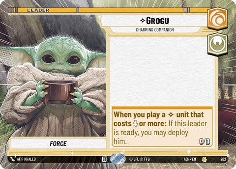 Grogu - Charming Companion (282) (Hyperspace) (282) [Ashes of the Empire] - The Mythic Store | 24h Order Processing