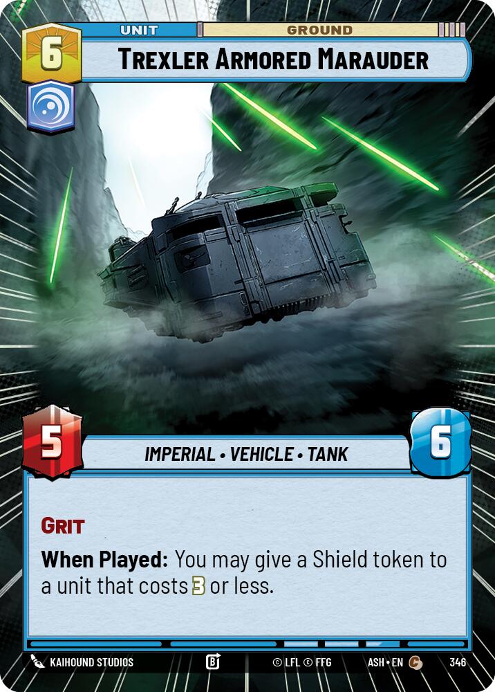Trexler Armored Marauder (346) (Hyperspace) (346) [Ashes of the Empire] - The Mythic Store | 24h Order Processing