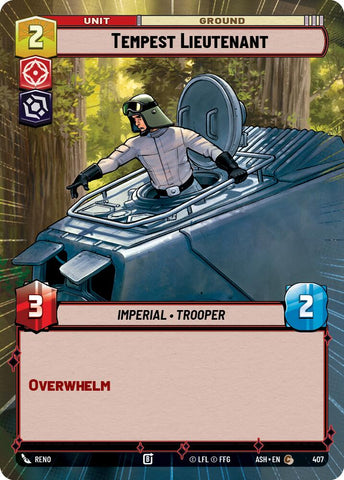 Tempest Lieutenant (407) (Hyperspace) (407) [Ashes of the Empire] - The Mythic Store | 24h Order Processing