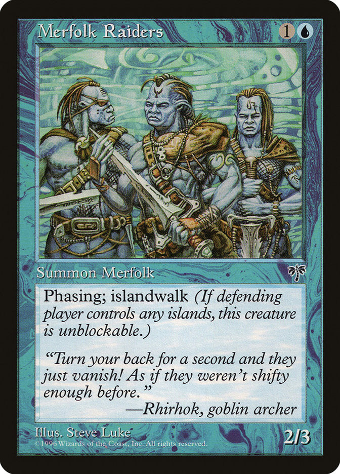 Merfolk Raiders [Mirage] - The Mythic Store | 24h Order Processing
