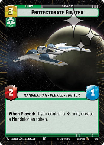 Protectorate Fighter (626) (Hyperspace Foil) (626) [Ashes of the Empire] - The Mythic Store | 24h Order Processing
