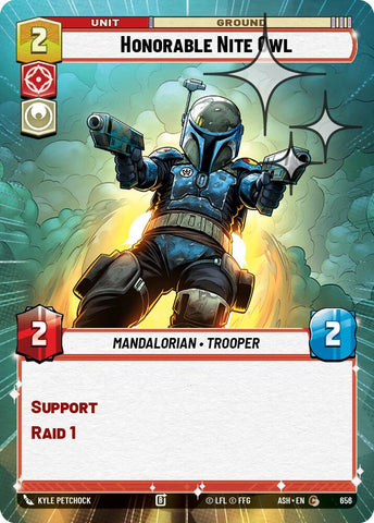 Honorable Nite Owl (656) (Hyperspace Foil) (656) [Ashes of the Empire] - The Mythic Store | 24h Order Processing