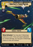 Shin Hati's Fiend Fighter - Compact and Agile (693) (Hyperspace Foil) (693) [Ashes of the Empire] - The Mythic Store | 24h Order Processing