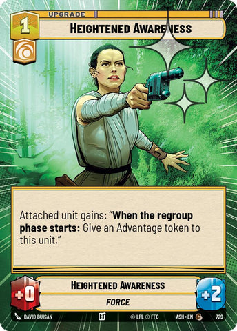 Heightened Awareness (729) (Hyperspace Foil) (729) [Ashes of the Empire] - The Mythic Store | 24h Order Processing