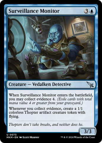 Surveillance Monitor (White) [Murders at Karlov Manor] - The Mythic Store | 24h Order Processing