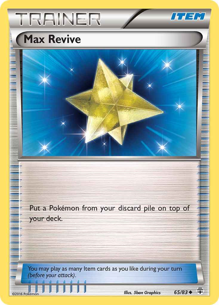 Max Revive (65/83) [XY: Generations] - The Mythic Store | 24h Order Processing