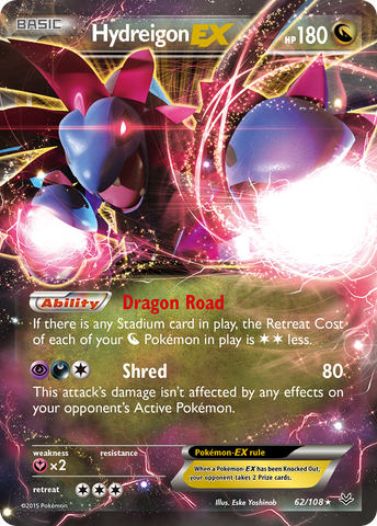 Hydreigon EX (62/108) [XY: Roaring Skies] - The Mythic Store | 24h Order Processing