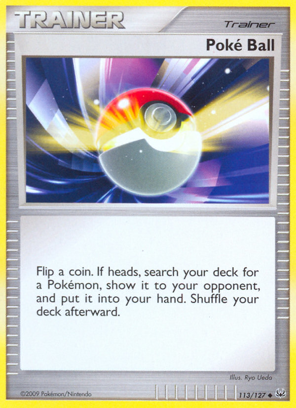 Poke Ball (113/127) [Platinum: Base Set] - The Mythic Store | 24h Order Processing