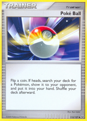 Poke Ball (113/127) [Platinum: Base Set] - The Mythic Store | 24h Order Processing