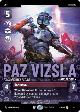 Paz Vizsla - For a Brighter Future (785) (Prestige) (785) [Ashes of the Empire] - The Mythic Store | 24h Order Processing