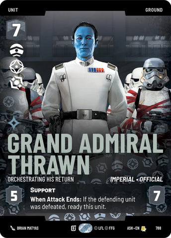 Grand Admiral Thrawn - Orchestrating His Return (788) (Prestige) (788) [Ashes of the Empire] - The Mythic Store | 24h Order Processing