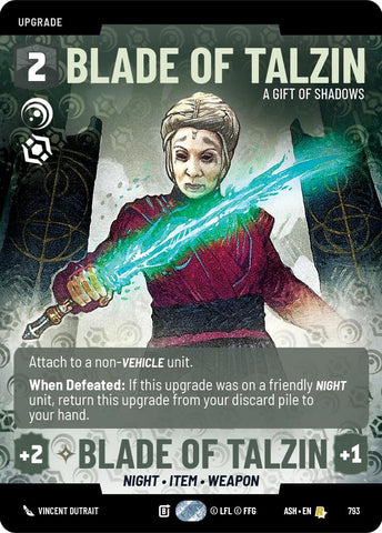 Blade of Talzin - A Gift of Shadows (793) (Prestige) (793) [Ashes of the Empire] - The Mythic Store | 24h Order Processing