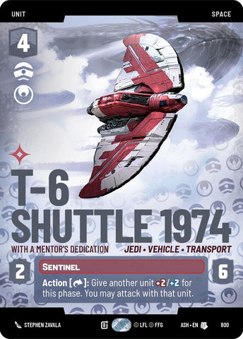 T-6 Shuttle 1974 - With a Mentor's Dedication (800) (Prestige) (800) [Ashes of the Empire] - The Mythic Store | 24h Order Processing