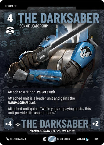 The Darksaber - Icon of Leadership (803) (Prestige) (803) [Ashes of the Empire] - The Mythic Store | 24h Order Processing