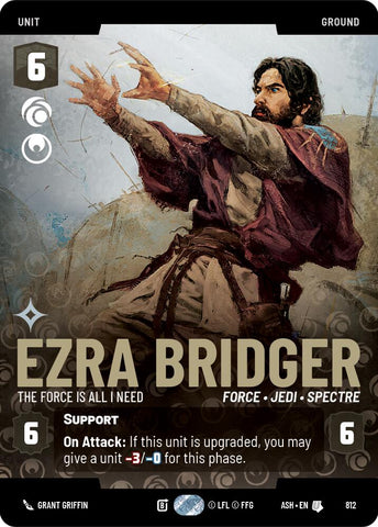 Ezra Bridger - The Force is All I Need (812) (Prestige) (812) [Ashes of the Empire] - The Mythic Store | 24h Order Processing