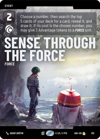 Sense Through the Force (813) (Prestige) (813) [Ashes of the Empire] - The Mythic Store | 24h Order Processing