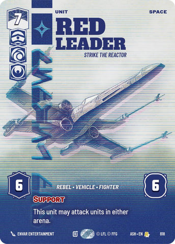 Red Leader - Strike the Reactor (818) (Prestige) (818) [Ashes of the Empire] - The Mythic Store | 24h Order Processing