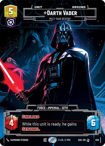 Darth Vader - Meet Your Destiny (830) (Prestige) (830) [Ashes of the Empire] - The Mythic Store | 24h Order Processing