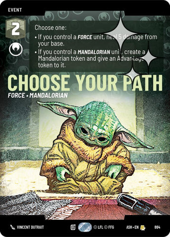 Choose Your Path (864) (Prestige Foil) (864) [Ashes of the Empire] - The Mythic Store | 24h Order Processing