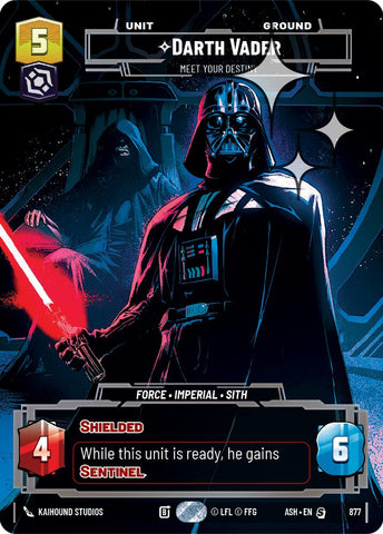 Darth Vader - Meet Your Destiny (877) (Prestige Foil) (877) [Ashes of the Empire] - The Mythic Store | 24h Order Processing