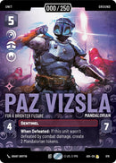 Paz Vizsla - For a Brighter Future (879) (Serialized) (879) [Ashes of the Empire] - The Mythic Store | 24h Order Processing