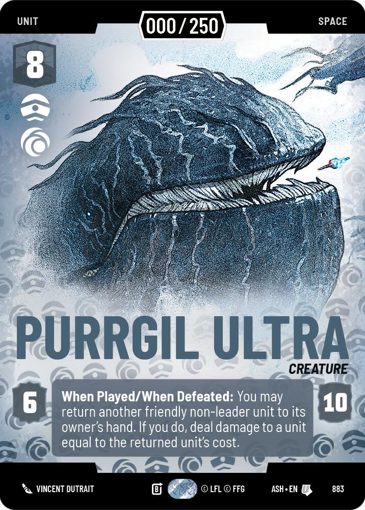 Purrgil Ultra (883) (Serialized) (883) [Ashes of the Empire] - The Mythic Store | 24h Order Processing