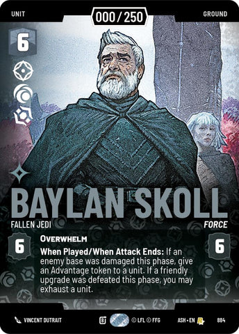 Baylan Skoll - Fallen Jedi (884) (Serialized) (884) [Ashes of the Empire] - The Mythic Store | 24h Order Processing