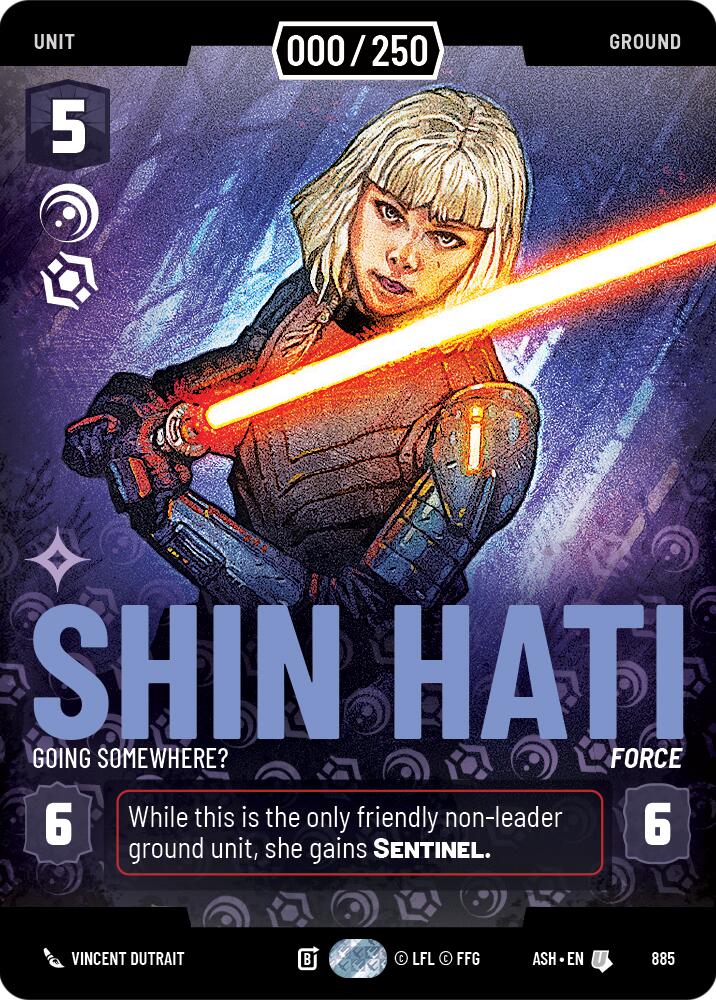 Shin Hati - Going Somewhere? (885) (Serialized) (885) [Ashes of the Empire] - The Mythic Store | 24h Order Processing