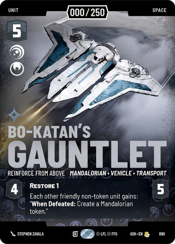 Bo-Katan's Gauntlet - Reinforce from Above (890) (Serialized) (890) [Ashes of the Empire] - The Mythic Store | 24h Order Processing