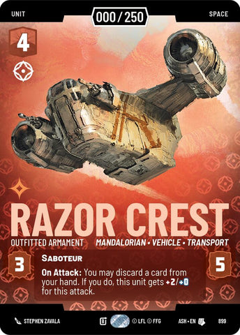 Razor Crest - Outfitted Armament (899) (Serialized) (899) [Ashes of the Empire] - The Mythic Store | 24h Order Processing