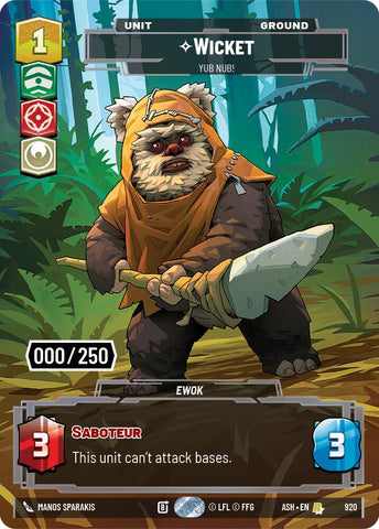 Wicket - Yub Nub! (920) (Serialized) (920) [Ashes of the Empire] - The Mythic Store | 24h Order Processing